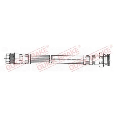Bilde av QUICK BRAKE 27.076 Bremseslange 194 M10x1 PEUGEOT: 308 I SW, 307 CC, 3008 I, CITROËN: C4 II Hatchback