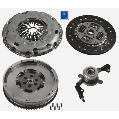 Bilde av SACHS 2290 601 197 Clutch med clutchtrykkplate, sentral utkobling, dobbeltmassesvinghjul, svinghjulskruer clutchplate 240mm