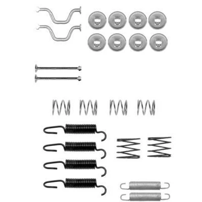 Bilde av TEXTAR 97034700 Teilbehørsett, parkeingsbremse sko TOYOTA: Land Cruiser Prado 120, 90, 150, LEXUS: GS II