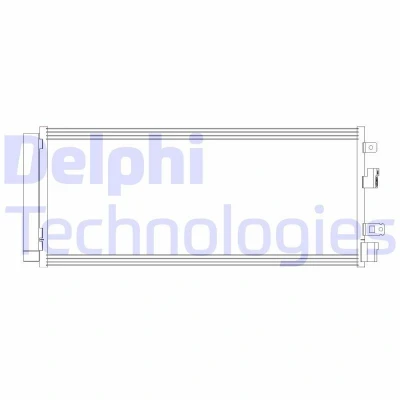 Bilde av DELPHI CF20381 Kondensator med tørker 12 9 642