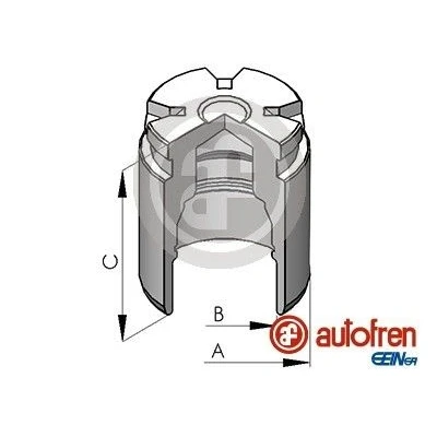 Bilde av AUTOFREN SEINSA D02578 Stempel, bremseklave 34 bakaksel MAN/TOK/TRW/NIS BMW: 3 Sedan, LANCIA: Ypsilon II, FORD: FIESTA 6