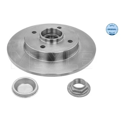 Bilde av MEYLE 11 15 523 4102 Bremseskiver bakaksel 249 9 4 108 fullt ut med integrert hjullager, ABS senorring PEUGEOT: 2008 Stasjonsvogn, 207 Hatchback