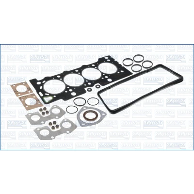 Bilde av AJUSA FIBERMAX 52104900 Tetningssett, sylindertopp med sylinderhodepakning, ventilstangtetning PEUGEOT: 206 Hatchback