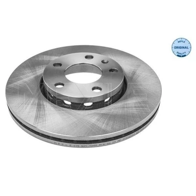 Bilde av MEYLE 115 521 1040 Bremseskiver framaksel 288 25 5 112 ventilert ORIGINAL Quality AUDI: A4 B7 Avant, A6 C5 Sedan