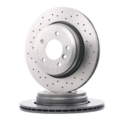 Bilde av BREMBO XTRA LINE 09.9425.1X Bremseskiver 320 20 5 perforert / ventilert belagt høy karbon med skruer BMW: Touring, Sedan