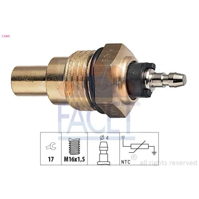 Bilde av Sensor, motortemperatur FACET 7.3009