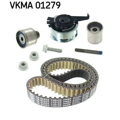 Bilde av SKF VKMA 01279 Registerreimsett 145 med avrundet tannprofil VOLKSWAGEN: Golf 7, Multivan 6, 7 Variant