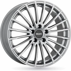 Bilde av MAK Starlight Silver 9x18 5/112 ET25 B66.6
