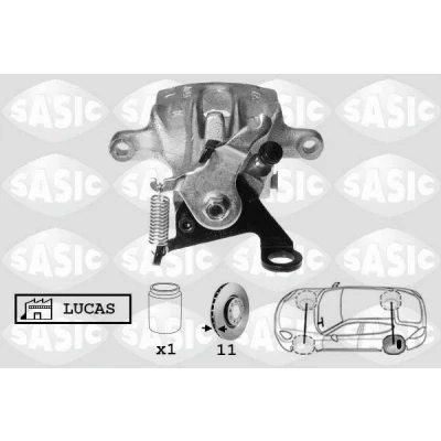 Bilde av SASIC 6506028 Bremsecaliper venstre bakaksel FORD: Focus Mk1 Stasjonsvogn