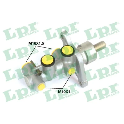 Bilde av LPR 1024 Hovedsylinder 20,64 Aluminium 10 x 1 (2), 16 1,5 (2)