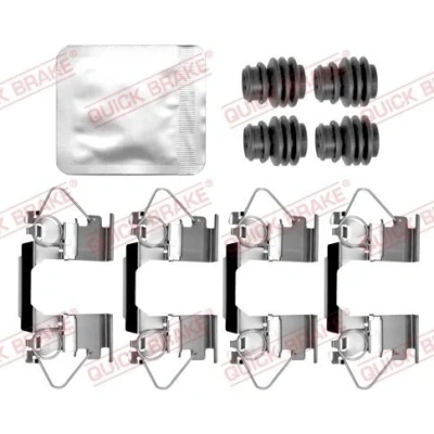 Bilde av QUICK BRAKE 109 0091 Tibehørsett, skivebremse belegg SUZUKI: Vitara IV SUV, SX4 II S Cross, OPEL: Crossland X
