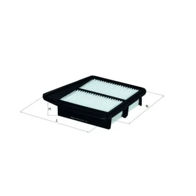 Bilde av MAHLE ORIGINAL LX 2835 Luftfilter 51,5 210 229,0, 229,0 Filterinnsats HONDA: ACCORD 8 Kombi,