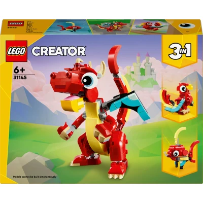 Bilde av LEGO Creator 31145 Rød drage Byggesett