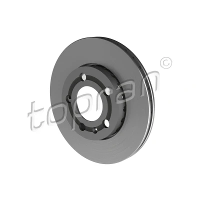 Bilde av TOPRAN 109 522 Bremseskiver framaksel 239 18 5 100 ventilert VOLKSWAGEN: Polo IV Hatchback, SKODA: Fabia 2