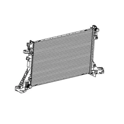 Bilde av MAHLE ORIGINAL CR 2724 000P Radiator Aluminium 775 478 26 Kjøleribber loddet