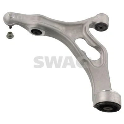 Bilde av SWAG 30 94 5527 Bærebru med sikringsmutter støtte / styreledd, lager framaksel venstre, nede Casterstag Aluminium 20,7 AUDI: Q7