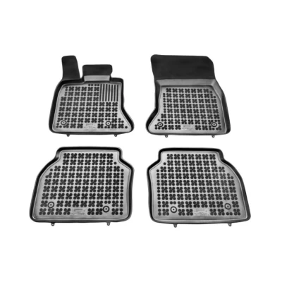 Bilde av REZAW PLAST 200714 Gulvmatte sett gummi foran og bak 4 svart Skreddersydd BMW: X3, X4