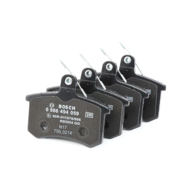 Bilde av Bremseklosser sett, Bakaksel, Framaksel, audi,fiat,lancia, 240400001, 437 698 451, 443 498 451 A, B, 45