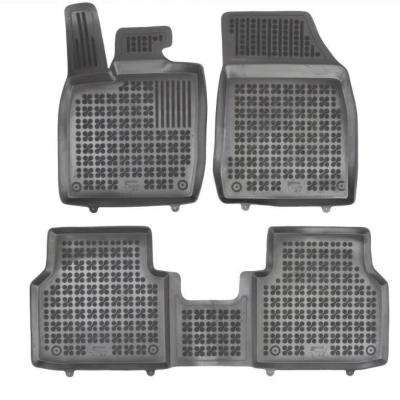Bilde av REZAW PLAST 200216 Gulvmatte sett gummi foran og bak 3 svart Skreddersydd VOLKSWAGEN: ID.4, SKODA: Enyaq IV SUV