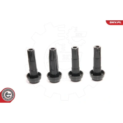 Bilde av ESEN SKV 03SKV020 Tennspole 4 polet 12V elektrisk inkl. tenningspluggkontakt PEUGEOT: 106 II Hatchback, 206 307 Hatchback