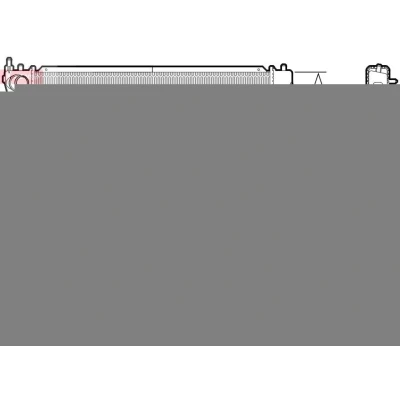 Bilde av DENSO DRM50132 Radiator 624 411 36 TOYOTA: Avensis II Station Wagon