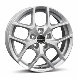 Bilde av BORBET Y Chrystal Silver 7x16 5/112 ET38 B66.6