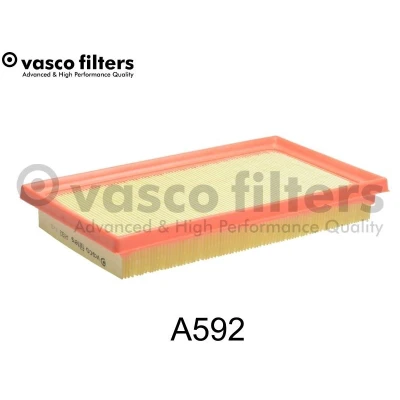 Bilde av DAVID VASCO A592 Luftfilter 37mm 151mm 270mm firkantet Filterinnsats TOYOTA: C HR, Corolla XII Stasjonsvogn, RAV4 V, SUZUKI: Across SUV