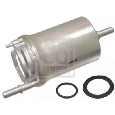 Bilde av FEBI BILSTEIN 101316 Drivstoffilter ledningsfilter uten trykkregulator, med tetningsring VOLKSWAGEN: Touran I, Golf 5, Caddy 3, SKODA: Octavia 2 Combi