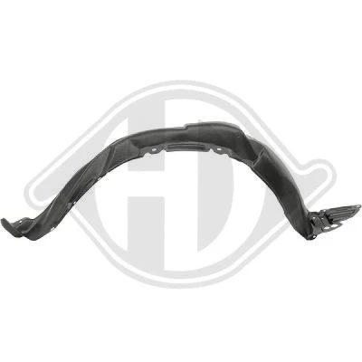 Bilde av DIEDERICHS 6607008 Hjulbue foran høyre TOYOTA: Yaris III Hatchback