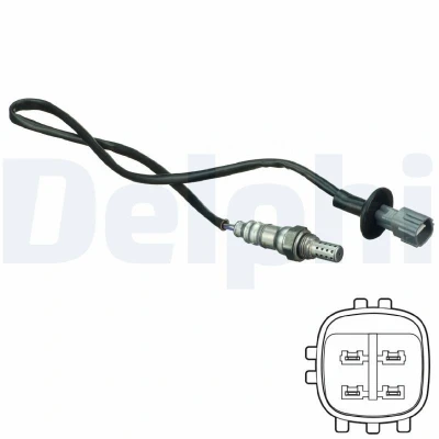 Bilde av DELPHI ES20224 12B1 Lambdasonde planarsonde, oppvarmet TOYOTA: Celica VII Coupé, Previa / Estima II, LEXUS: GS II