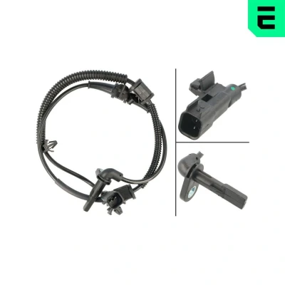 Bilde av Sensor, hjulturtall, framaksel, Høyre eller venstre, chevrolet,opel,vauxhall, 013329258, 013470637, 12 47 004, 12842463, 13329258, 13470
