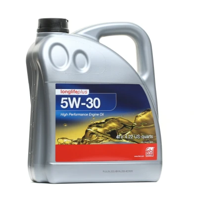 Bilde av Febi Bilstein Longlife Plus 5W 30 4l Motorolje 32946 VOLKSWAGEN: Golf / Crossgolf, Passat B6 Variant, AUDI: A3 Sportback, Q3, BMW: X3