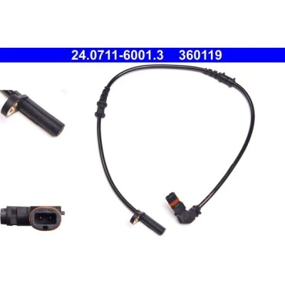 Bilde av ATE 24.0711 6001.3 ABS Sensor 565 MERCEDES BENZ: C Klasse T modell, Sedan, SLK