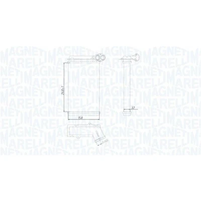 Bilde av Varmeapparat register MAGNETI MARELLI 350218422000