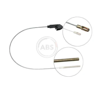 Bilde av A.B.S. K12137 Bremsekabel 665 Skivebrems for høyre/venstre ratt OPEL: Vectra A Sedan