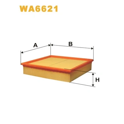 Bilde av Luftfilter WIX FILTERS WA6621