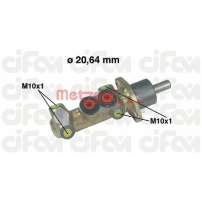 Bilde av Hovedbremsesylinder, fiat punto, punto cabriolet, van, tempra, tempra s.w., tipo, lancia dedra, dedra sw, 793266