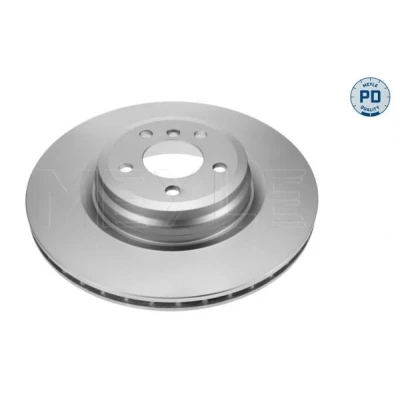 Bilde av MEYLE 315 523 0057/PD Bremseskiver bakaksel 370 23,9 5 120 ventilert Sink lamell belagt med skruer PD Quality BMW: 7, GT