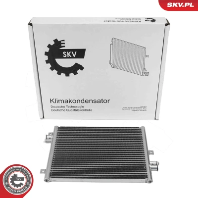 Bilde av Kondensator, klimaanlegg Esen skv 86SKV390 porsche OE 99657311102, 99657311103, 997.573.911.02