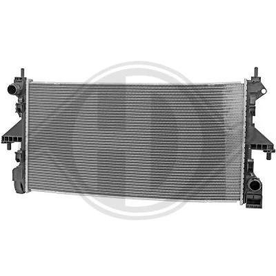 Bilde av DIEDERICHS DCM3956 Radiator Aluminium 780 400 26