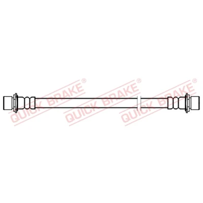 Bilde av QUICK BRAKE 25.059 Bremseslange 266 M10x1 TOYOTA: Yaris II Hatchback
