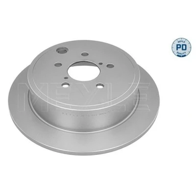 Bilde av MEYLE 34 15 523 0006/PD Bremseskiver bakaksel 285,8 10 5 100 fullt ut Sink lamell belagt SUBARU: Impreza III Hatchback, Forester III, Outback IV