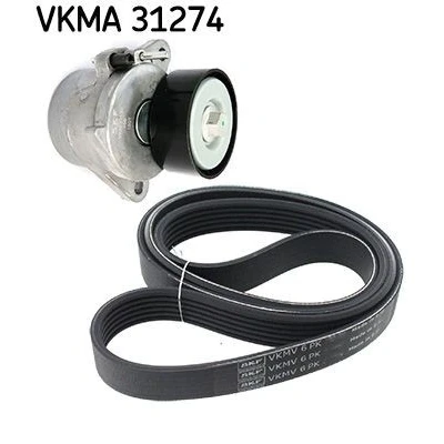 Bilde av SKF VKMA 31274 Kileribberem VOLKSWAGEN: Sharan II, Golf 7, 7 Variant, SKODA: Octavia 3 Combi, Superb III Stasjonsvogn, AUDI: Q3, A3 Sportback