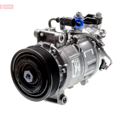 Bilde av DENSO DCP02102 Kompressor 6SES14C PAG 46 R 134a AUDI: A4 B8 Allroad, Q5, Avant