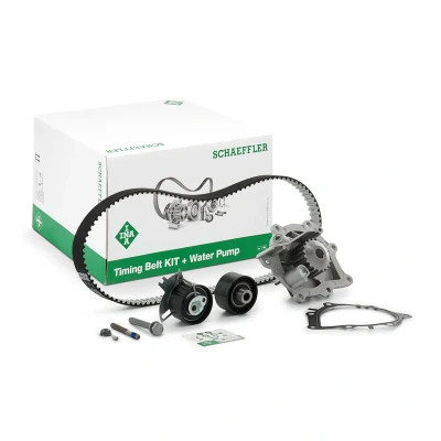 Bilde av INA 530 0489 30 vannpumpe + Registerreimsett med FORD: MONDEO 4 Turnier, S Max Mk1, Galaxy Mk2 MPV, PEUGEOT: 508 I SW, 4007, 407 SW