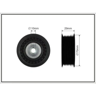 Bilde av Strammerull, kilerem med ribber, mitsubishi galloper, pajero ii, canvas top iii, sport i, MD368210