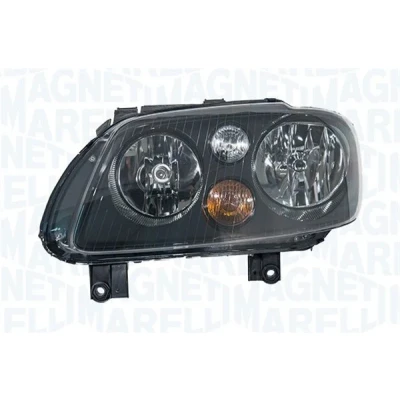 Bilde av MAGNETI MARELLI 710301205207 Frontlykter venstre H7/H7, PY21W, W5W Halogen med blinklys for høyrekjøring motor høydejustering hovedlys