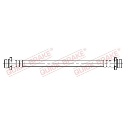 Bilde av Bremseslange, Innvendig, Høyre bakaksel, Venstre fiat sedici, opel agila, suzuki splash, swift iii, vauxhall agila mk ii, 4709