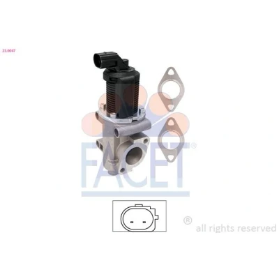 Bilde av FACET 23.0047 EGR Ventil FIAT: Scudo II Van, BRAVO 2