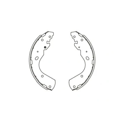 Bilde av KAVO PARTS KBS 5404 Bremsesko 294 57 FORD: Ranger Mk2, MAZDA: BT 50 Pick up, B Serie up